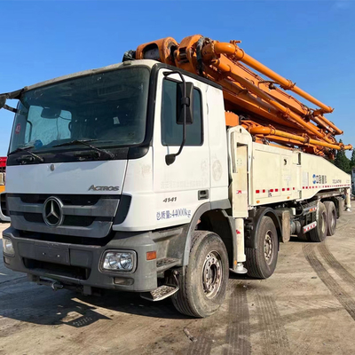 Zoomlion Machinery Kullanılmış Beton Pompası Kamyonu, 56m Kamyona Monte Beton Pompası