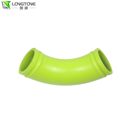 Bend Sany Beton Pompa Parçaları, Döküm İkiz Duvar Dirsek DN125 X R1000/500 X 45