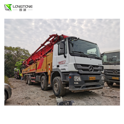 Putzmeister 46M Isuzu Kamyon İçin Kullanılmış Beton Pompası