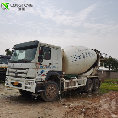 HINO Beton Kullanılmış Mikser Kamyon Ağırlığı 10 CBM 6x4 6 Silindir Sıralı