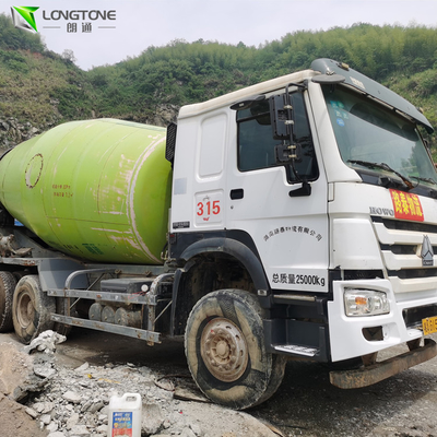Sinotruck Howo Beton İçin Kullanılmış Mikser Kamyonu 8m3 12m3 20m3