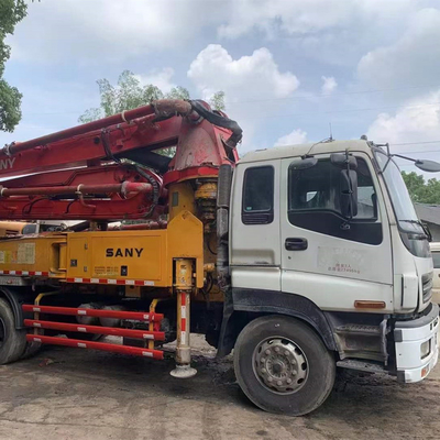 37 Metre Kullanılmış Kamyon Beton Pompası Kamyona Monte SYG5360THB 49