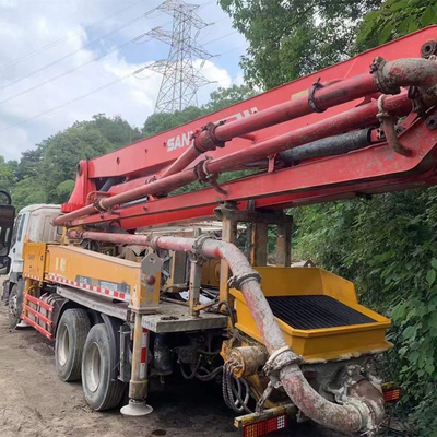 37 Metre Kullanılmış Kamyon Beton Pompası Kamyona Monte SYG5360THB 49