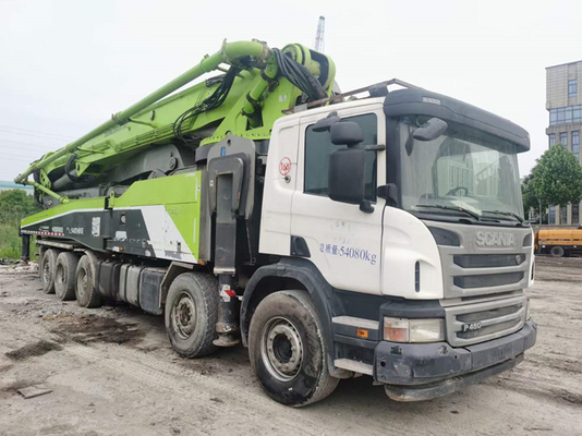 37m 38m Kullanılmış Kamyon Beton Pompası SANY 49.9M 2010 SYG5360THB