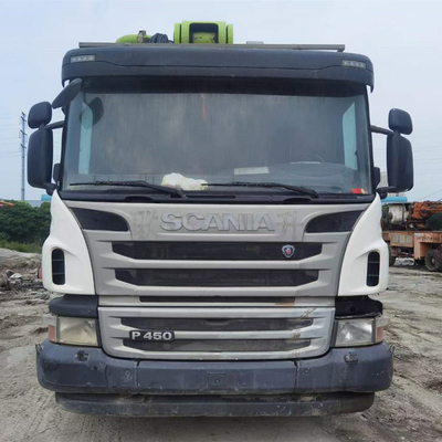Uzaktan Kumanda Kullanılmış Beton Bomlu Pompa Kamyonu 4 Aks