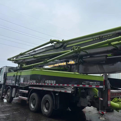 Hidrolik Zoomlion İkinci El Beton Pompaları Dizel 400L 49m