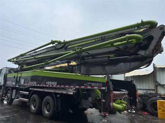 Zoomlion Hidrolik Kullanılmış Kamyon Beton Pompası Kapalı Devre 600 L