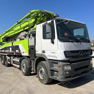47 50 52 Metre Kullanılmış Kamyon Beton Pompası Dizel 400L 300kW