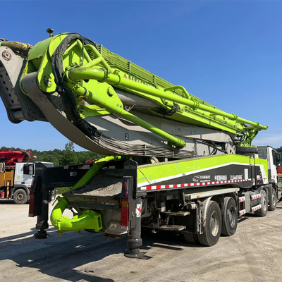 47 50 52 Metre Kullanılmış Kamyon Beton Pompası Dizel 400L 300kW