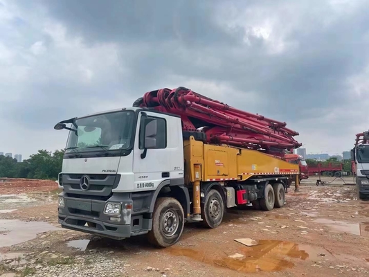 52m Kullanılmış Kamyon Beton Pompası 38t, Yenileme Monteli Beton Pompası