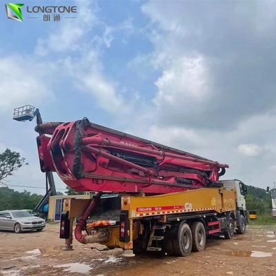52m Kullanılmış Kamyon Beton Pompası 38t, Yenileme Monteli Beton Pompası