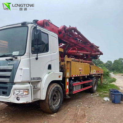 180m³ Kullanılmış Kamyon Beton Pompası, Bomlu Dizel Beton Pompası Kamyonu