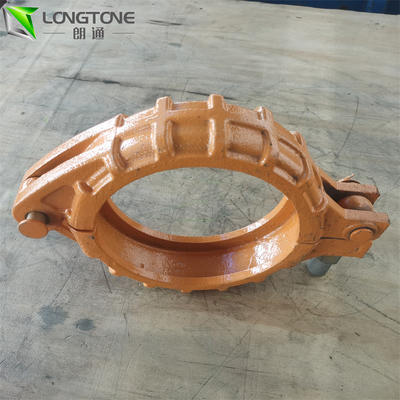LONGTONE Beton Pompası Kelepçesi Döküm Boyama Metal Yapış Kelepçeler 40Cr Çelik OEM