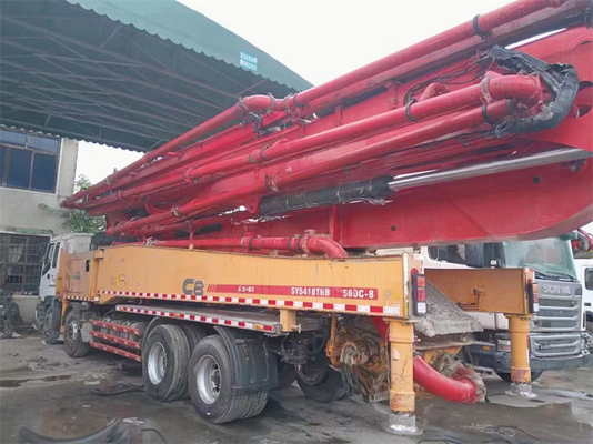 300 KW Kullanılmış Beton Römork Pompaları, Taşınabilir Kullanılmış Öğütücü Kamyonlar