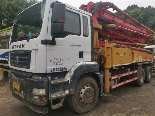 İnşaat Kullanılmış Kamyon Beton Pompası Putzmeister Uzaktan Kumandalı Bom Pompası