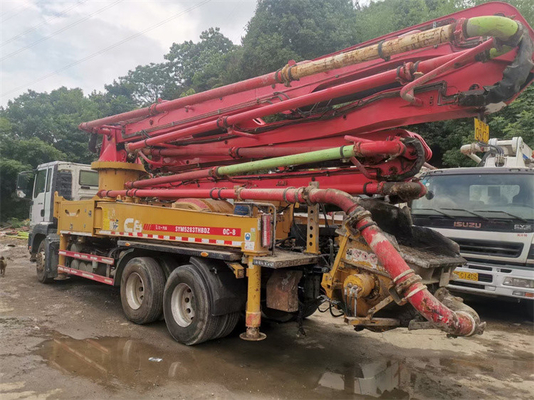 İnşaat Kullanılmış Kamyon Beton Pompası Putzmeister Uzaktan Kumandalı Bom Pompası