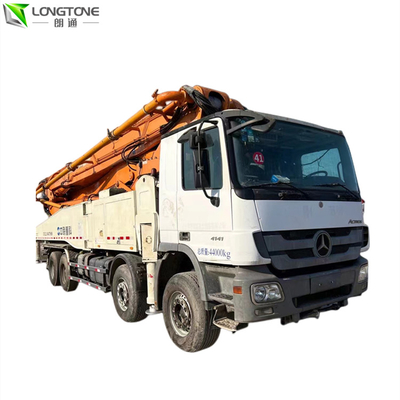 SANY Kullanılmış Beton Römork Pompaları 56M İkinci El Beton Pompası Kamyonu