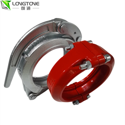 Kauçuk Hortum İçin Dövme 5INCH DN125 Beton Pompası Boru Kelepçesi Kaplin