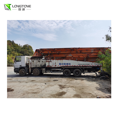 Almanya Make Putzmeister 56m Benz Şasili Kullanılmış Beton Pompası Kamyonu
