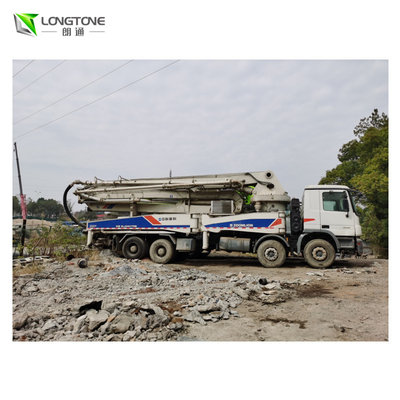 ZOOMLION Beton Pompası Kamyonu 47X-5RZ 47m Beton Pompalama Arabası BENZ Şasi