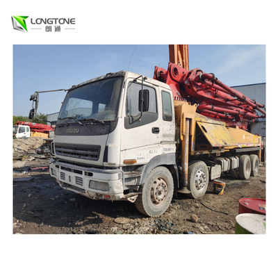 Putzmeister Beton Pompası Kamyonu Kullanılmış 37/42/52m Pompa Uzunluğu