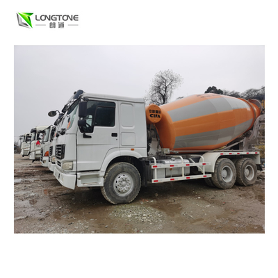 Kullanılmış Çin Howo Çimento Beton Mikseri Kamyonu 8m3 10m3 12m3 6x4