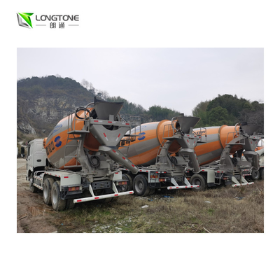 Kullanılmış Çin Howo Çimento Beton Mikseri Kamyonu 8m3 10m3 12m3 6x4