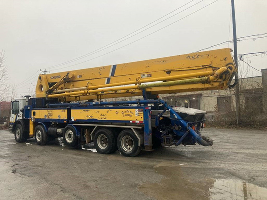 Üst Marka HB56K 56m Mafsallı Bomlu Beton Pompası Kamyonu