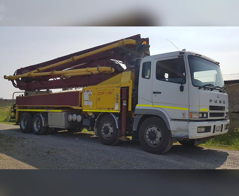 Üst Marka HB56K 56m Mafsallı Bomlu Beton Pompası Kamyonu