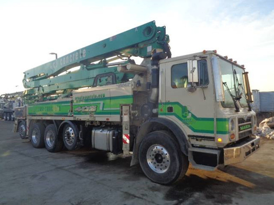 Max ile Zoomlion Dizel Kamyon Beton Pompası Kullanıldı. Agrega Çapı 24-36 Mm