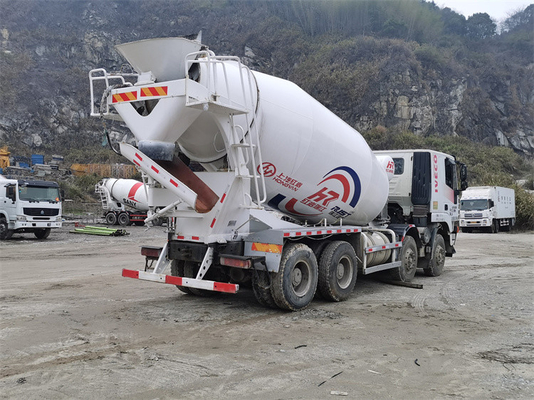 Endüstriyel için 10m³ Beyaz İkiz Milli Beton Mikseri Kamyonu