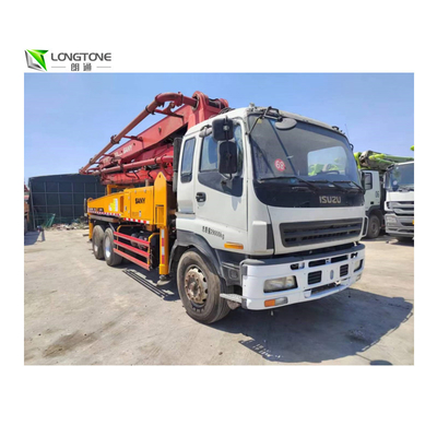 125mm Uç Hortum Çapı ile İkinci El Sany Pompa Kamyonu Beton Pompalama Makinesi