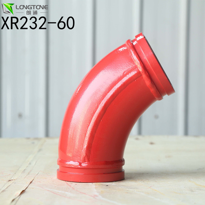 DN125 DN150 Beton Boru Dirsekleri Redüktörler Ağırlık Kırmızı Beyaz Sarı Renk