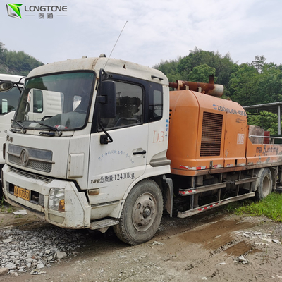 Yüksek Hızlı Taşıma Kullanılmış Beton Hattı Pompaları Şehir Beton Pompası HBT90.18.199RSU