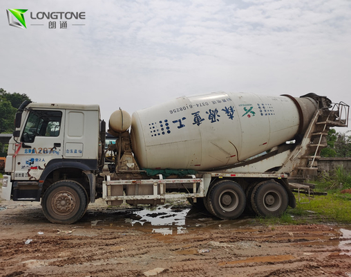 T-Shape Blade Kullanılmış Mikser Kamyonu, 10 M3 Mikser Tank Kamyonu 8500KG