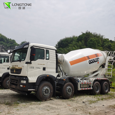 400L Yağ 6X4 Kamyona Monte Beton Mikser Kamyonu Araç Pompalı 10 Tekerlekli