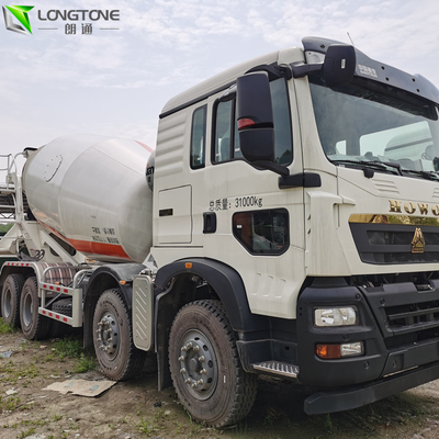 T-Shape Blade Kullanılmış Mikser Kamyonu, 10 M3 Mikser Tank Kamyonu 8500KG
