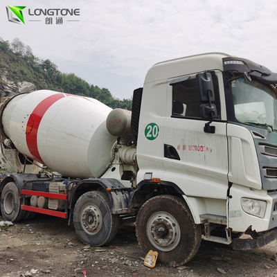T-Shape Blade Kullanılmış Mikser Kamyonu, 10 M3 Mikser Tank Kamyonu 8500KG