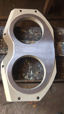 Özel SCHWING Beton Pompası Yedek Parçaları 260mm Gözlük Plakası